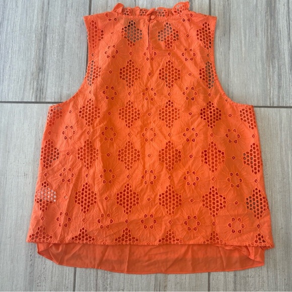 NWT J.Crew Fleur Eyelet Top - Picture 4 of 5
